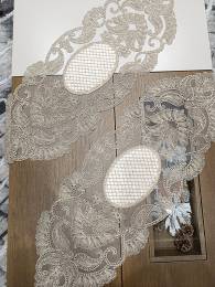 "Σετ 5 τεμαχιων Ράνερ & Πετσετάκια Vintage Luxe