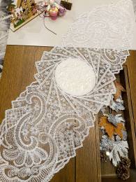 Σετ 5 τεμαχίων Ραννερ και Πετσέτακια crystal lace