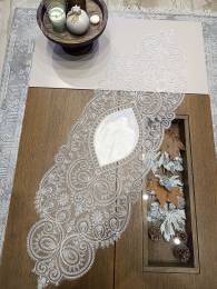 Σετ χειροποίητο 5 τεμαχίων INFYNITY white